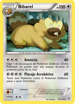 Bibarel (Dragones Majestuosos #107/124)