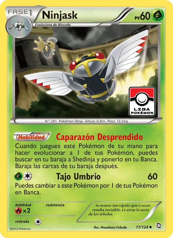 Ninjask (Dragons Exalted #11/124)