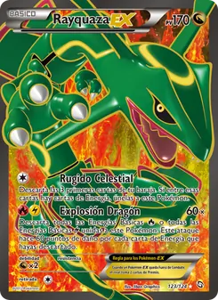 Rayquaza-EX (Dragones Majestuosos #123/124)