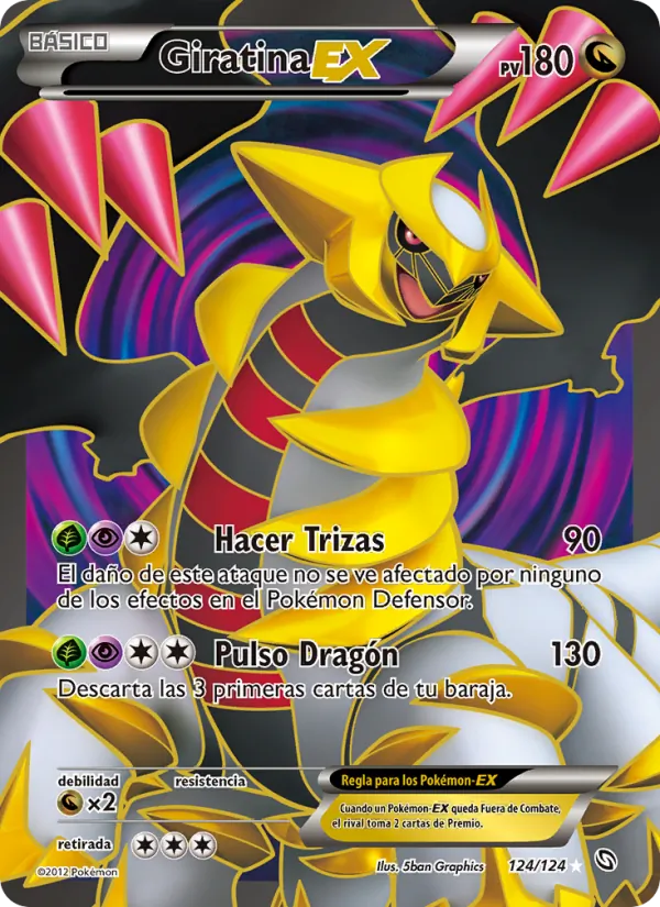 Giratina-EX (Dragones Majestuosos #124/124)