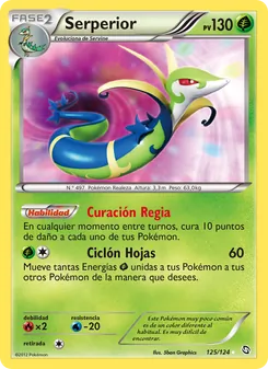 Serperior (Dragones Majestuosos #125/124)