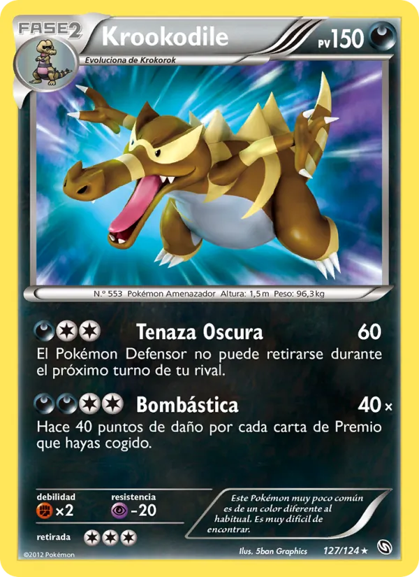 Krookodile (Dragones Majestuosos #127/124)