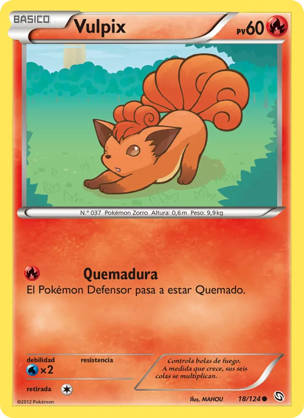 Vulpix (Dragones Majestuosos #18/124)