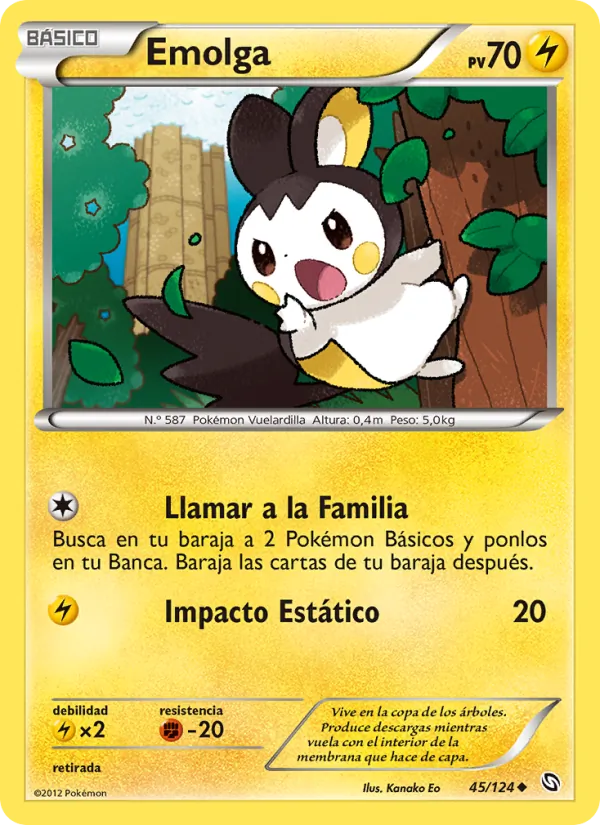 Emolga (Dragones Majestuosos #45/124)