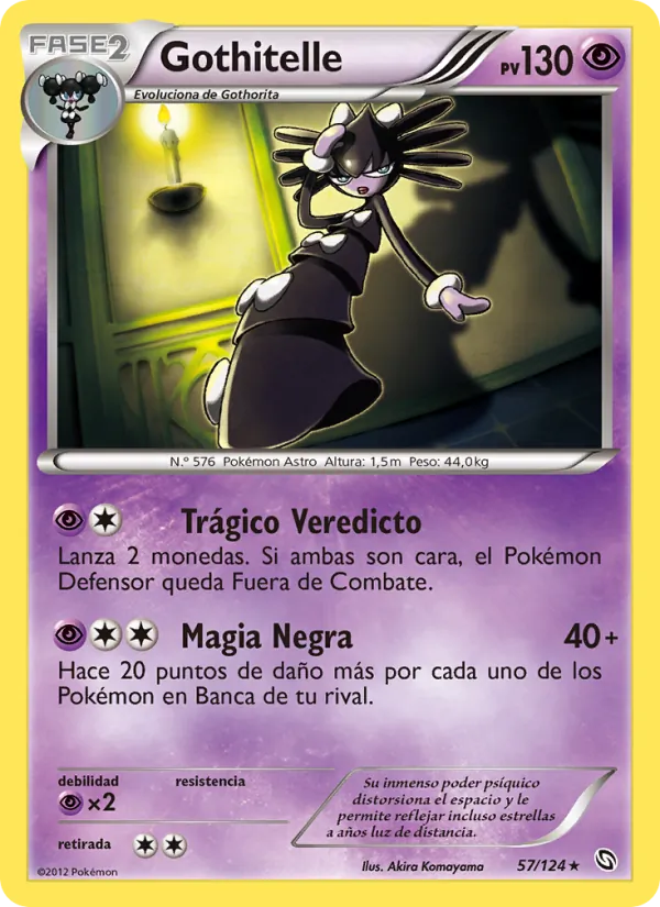 Gothitelle (Dragones Majestuosos #57/124)