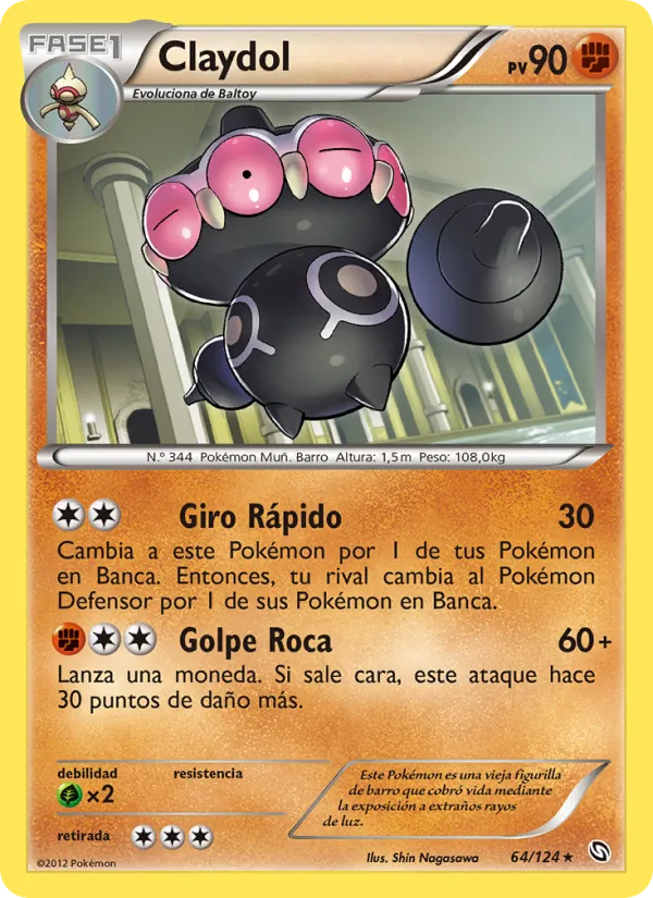 Claydol (Dragones Majestuosos #64/124)