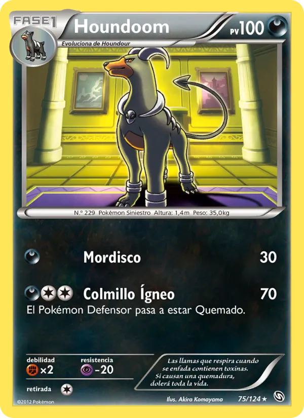 Houndoom (Dragones Majestuosos #75/124)