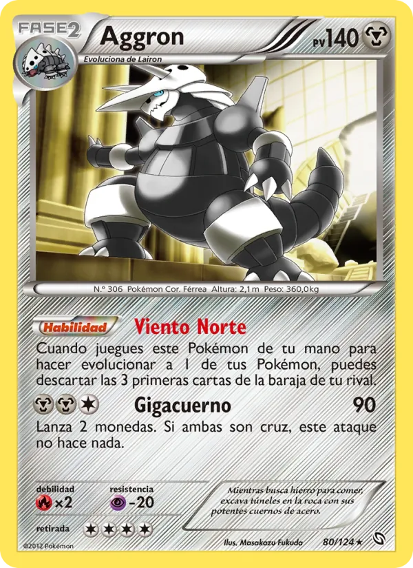 Aggron (Dragones Majestuosos #80/124)