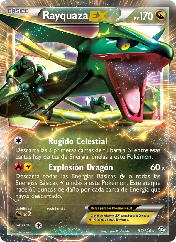 Rayquaza-EX (Dragones Majestuosos #85/124)