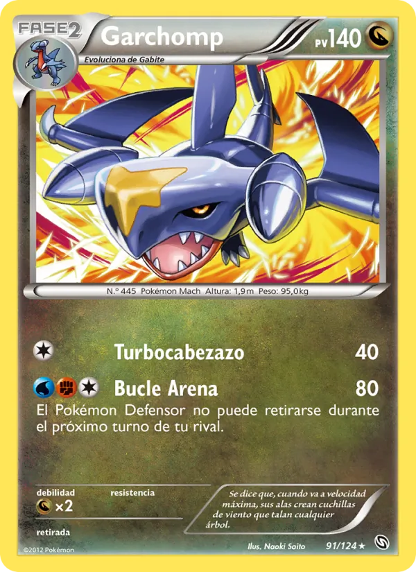 Garchomp (Dragones Majestuosos #91/124)