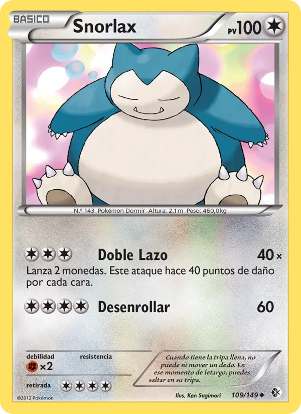 Snorlax (Boundaries Crossed #109/149)