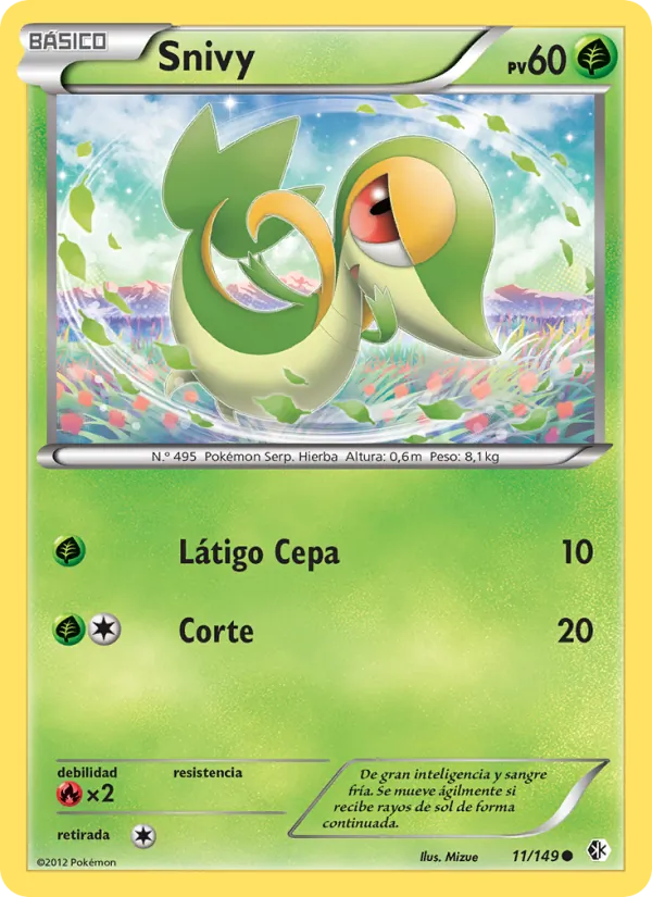 Snivy (Fronteras Cruzadas #11/149)