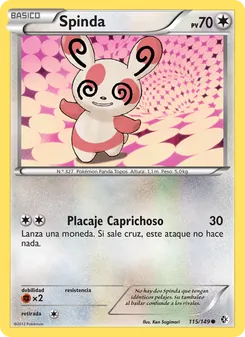 Spinda (Fronteras Cruzadas #115/149)