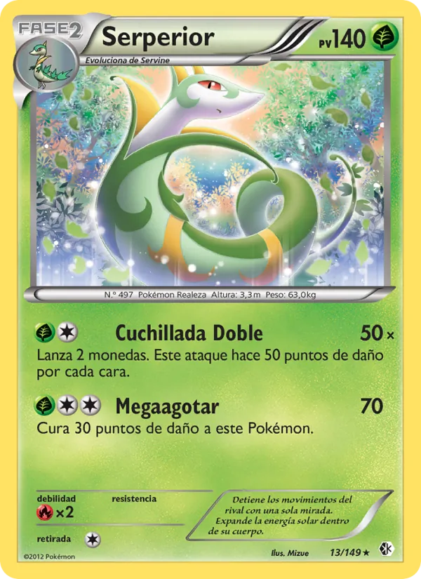 Serperior (Fronteras Cruzadas #13/149)