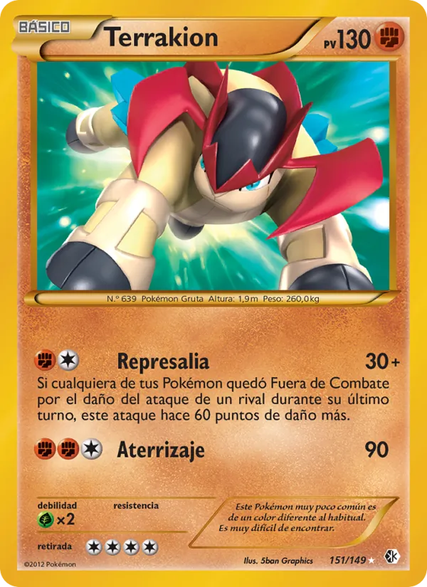 Terrakion (Fronteras Cruzadas #151/149)