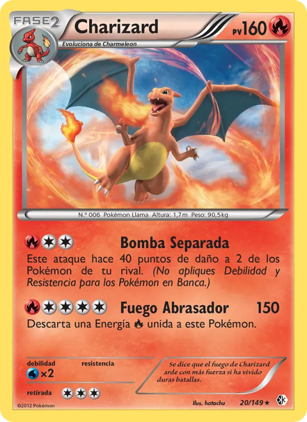 Charizard (Fronteras Cruzadas #20/149)