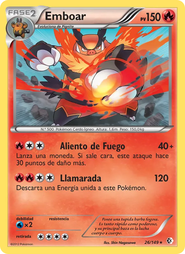 Emboar (Fronteras Cruzadas #26/149)