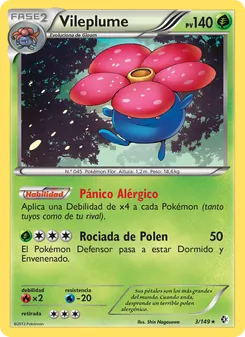 Vileplume (Fronteras Cruzadas #3/149)