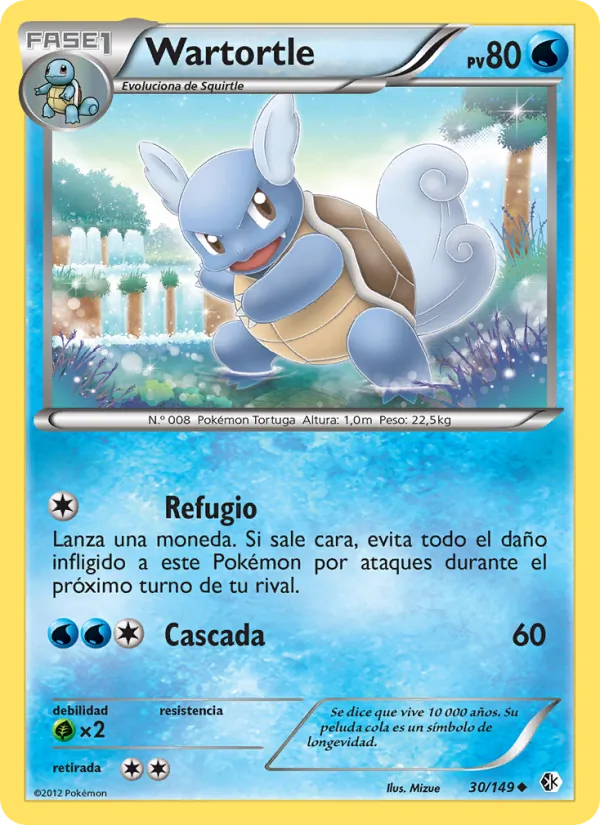Wartortle (Fronteras Cruzadas #30/149)