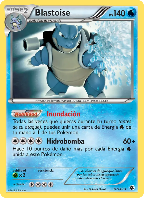 Blastoise (Fronteras Cruzadas #31/149)