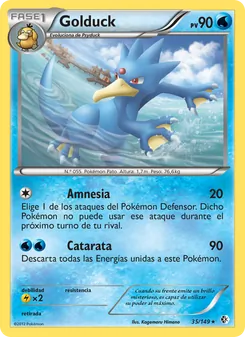 Golduck (Fronteras Cruzadas #35/149)