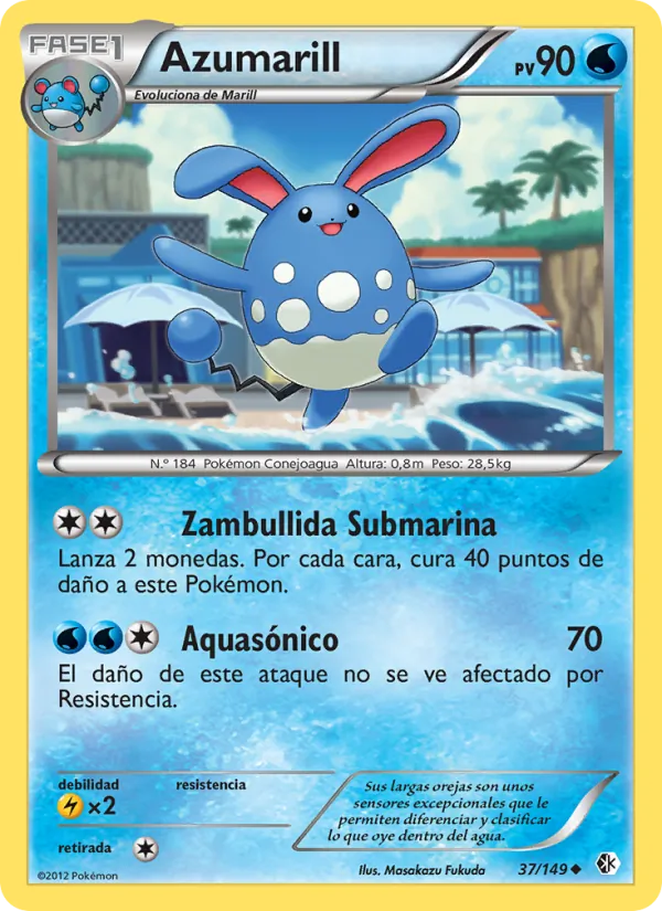 Azumarill (Fronteras Cruzadas #37/149)
