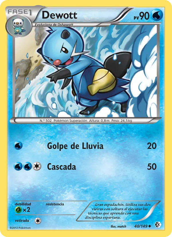 Dewott (Fronteras Cruzadas #40/149)
