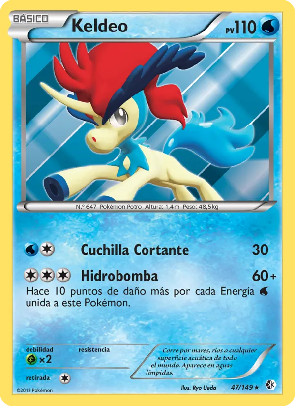 Keldeo (Fronteras Cruzadas #47/149)