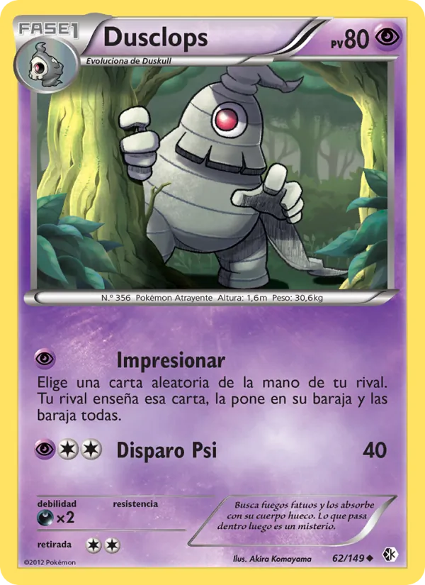 Dusclops (Fronteras Cruzadas #62/149)