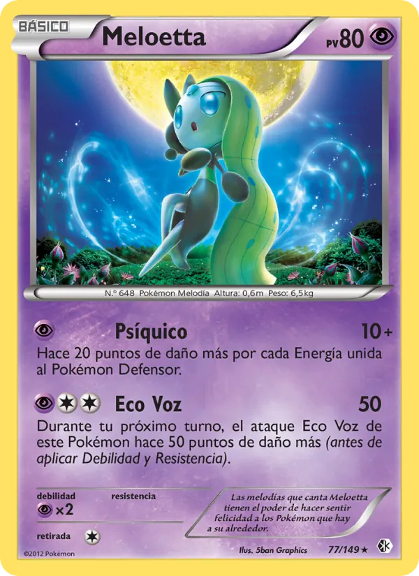 Meloetta (Fronteras Cruzadas #77/149)
