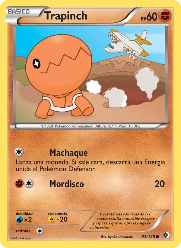 Trapinch (Boundaries Crossed #83/149)
