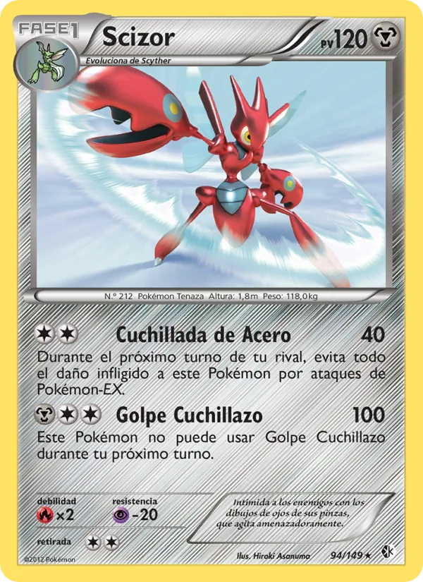Scizor (Fronteras Cruzadas #94/149)