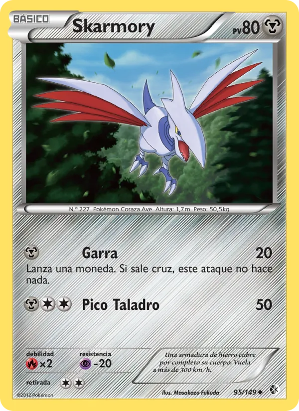 Skarmory (Boundaries Crossed #95/149)