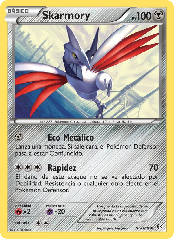 Skarmory (Boundaries Crossed #96/149)