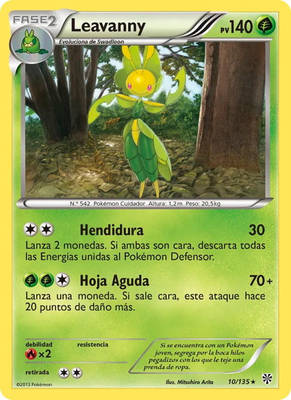 Leavanny (Tormenta Plasma #10/135)