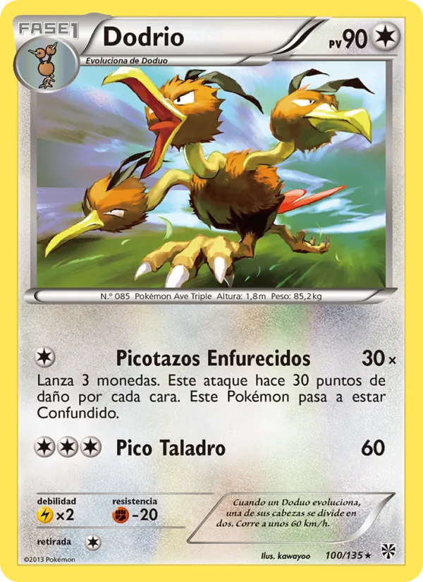 Dodrio (Plasma Storm #100/135)