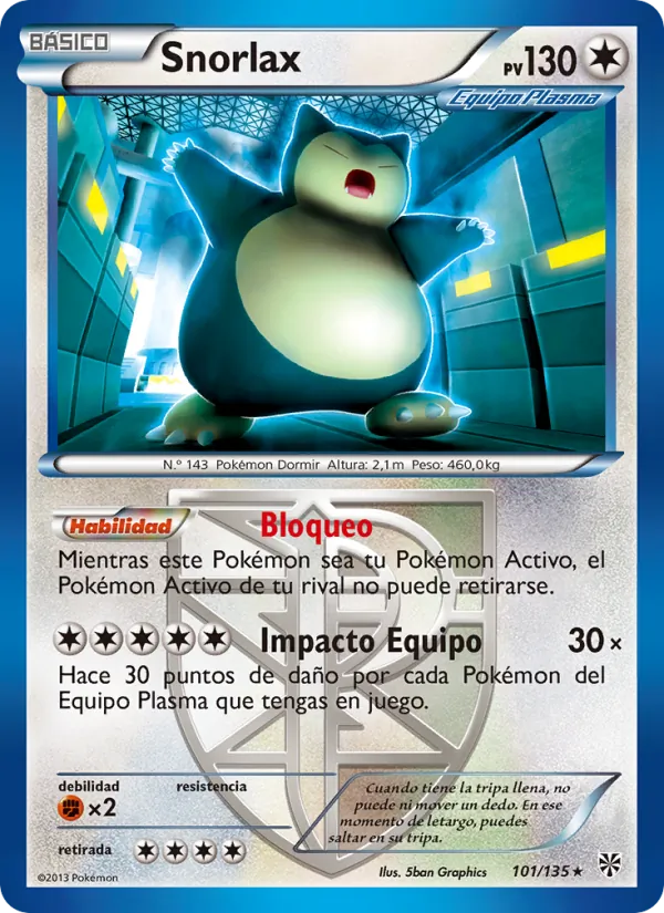 Snorlax (Tormenta Plasma #101/135)