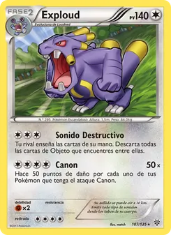 Exploud (Tormenta Plasma #107/135)