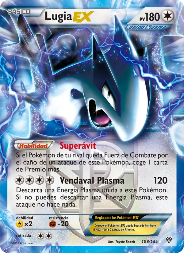 Lugia-EX (Tormenta Plasma #108/135)