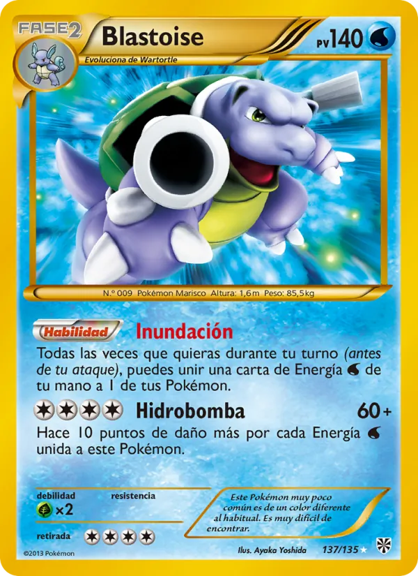 Blastoise (Tormenta Plasma #137/135)