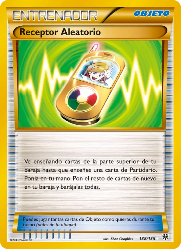Receptor Aleatorio (Tormenta Plasma #138/135)