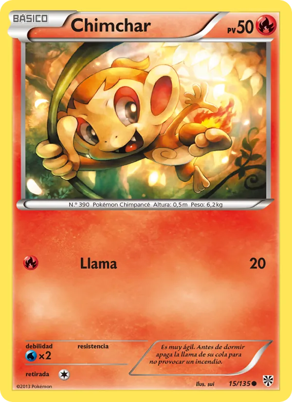Chimchar (Tormenta Plasma #15/135)