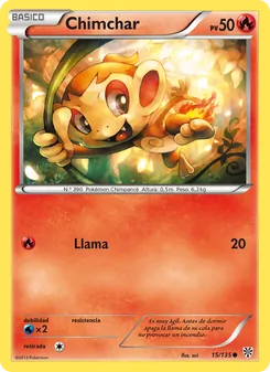 Chimchar (Tormenta Plasma #15/135)