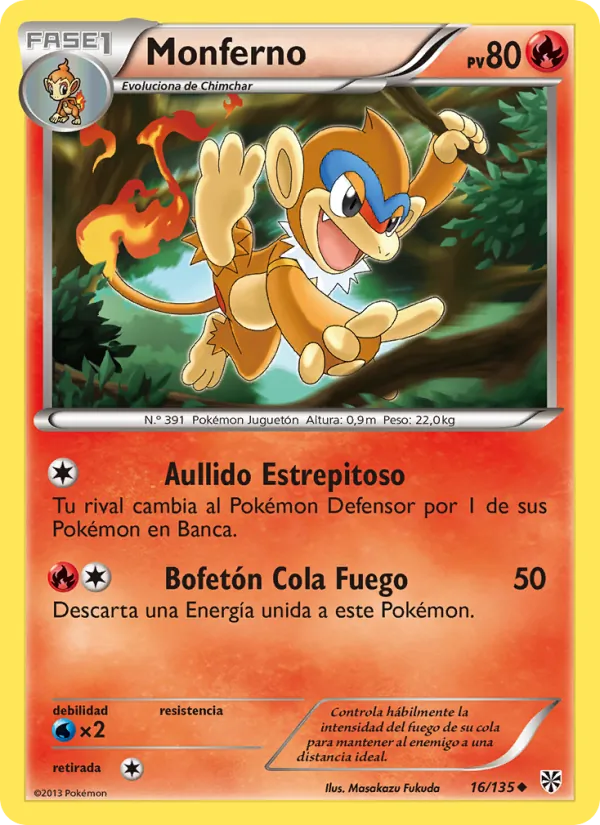 Monferno (Tormenta Plasma #16/135)