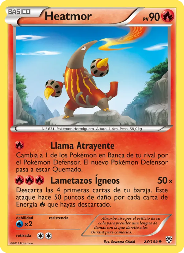 Heatmor (Tormenta Plasma #23/135)