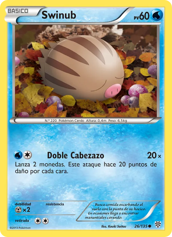 Swinub (Plasma Storm #26/135)