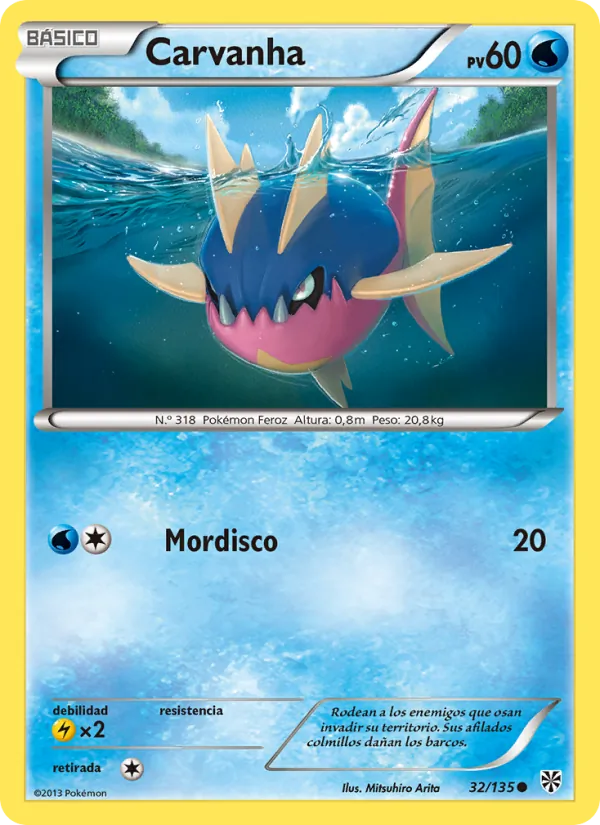 Carvanha (Plasma Storm #32/135)