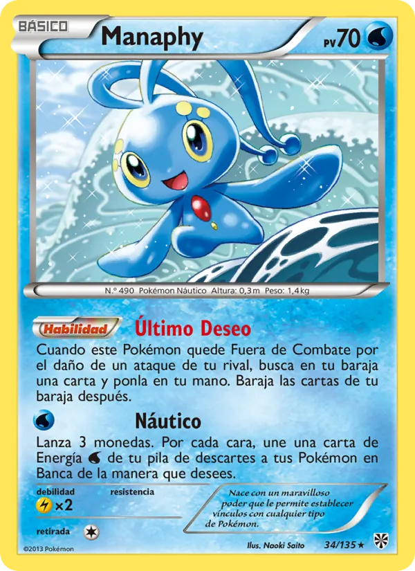 Manaphy (Tormenta Plasma #34/135)