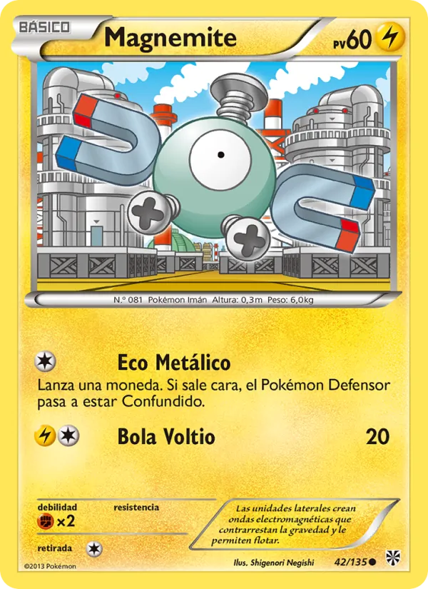 Magnemite (Plasma Storm #42/135)