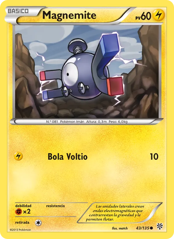Magnemite (Plasma Storm #43/135)
